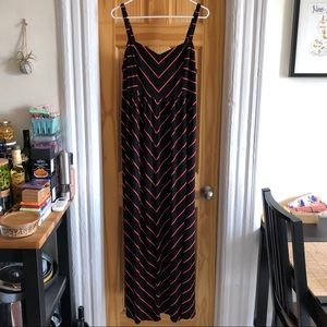 Torrid Size 2 Chevron Maxi Dress